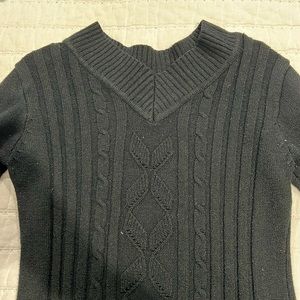 Black sweater
